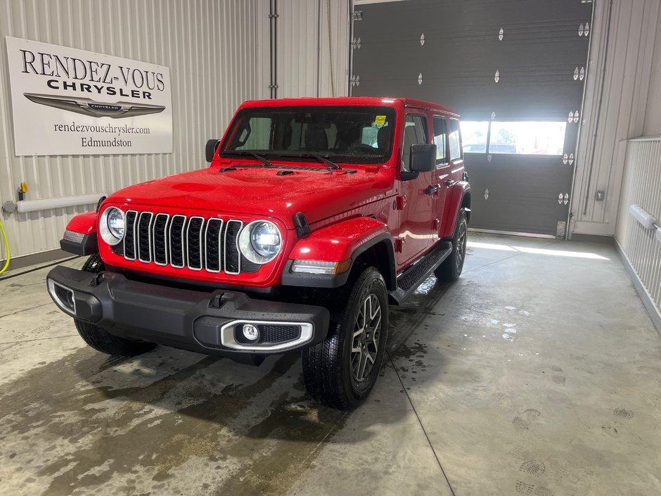 2025 Jeep Wrangler 4-Door SAHARA in Grand-Sault and Edmunston, New Brunswick