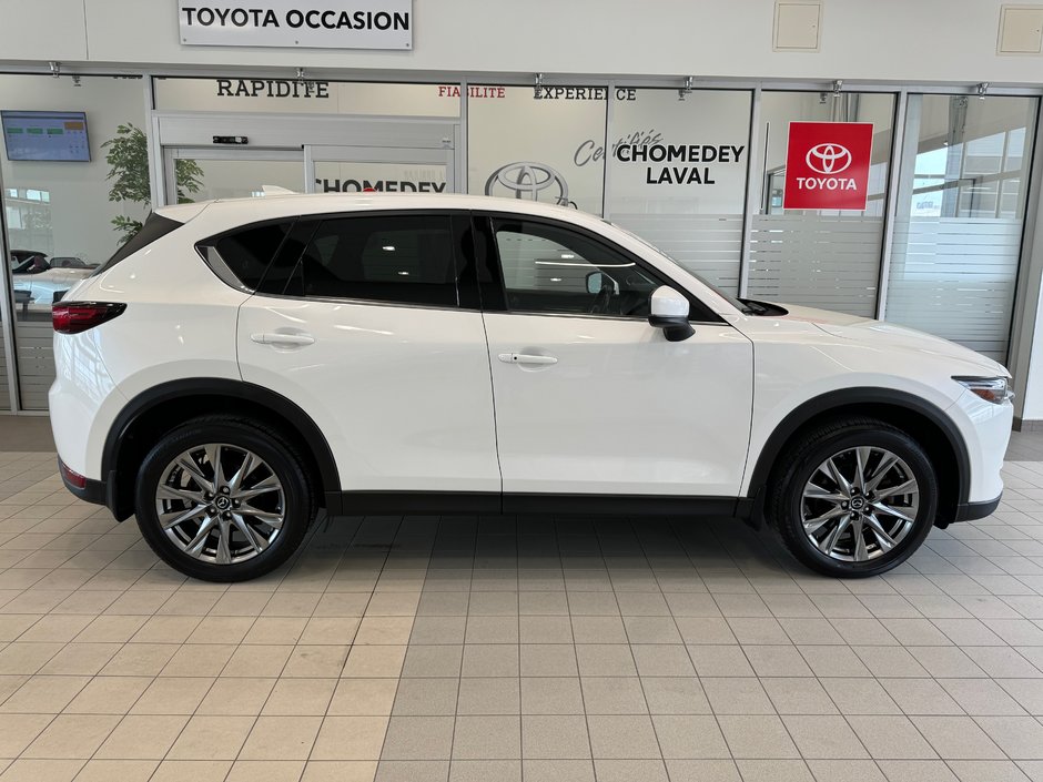 2019 Mazda CX-5 Signature AWD Toit Ouvrant Cuir GPS Bluetooth Camera Volant & Sieges Ventiles-1