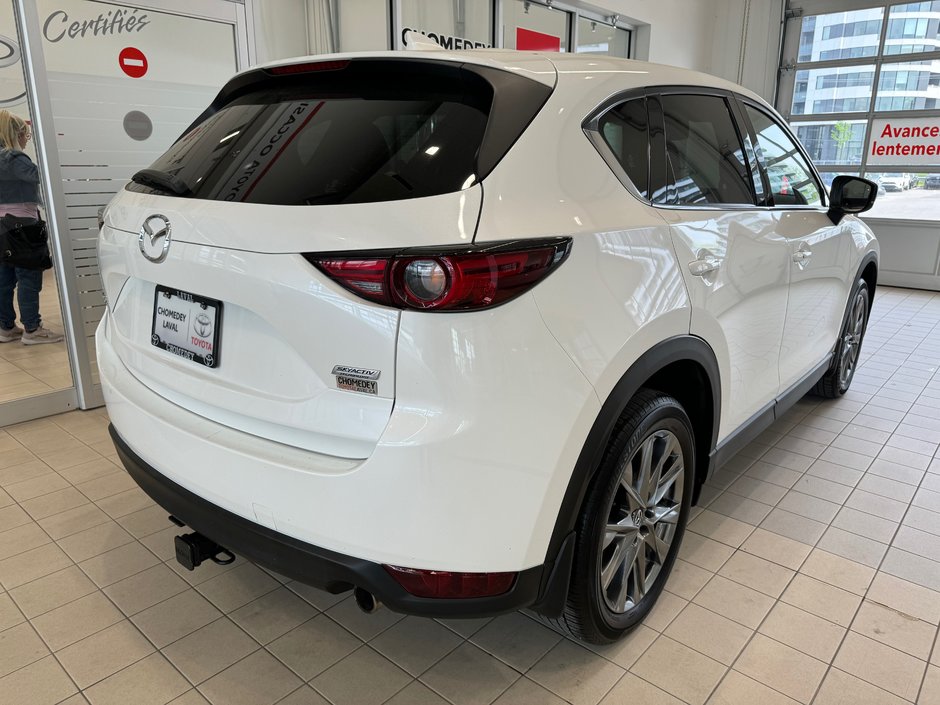 2019 Mazda CX-5 Signature AWD Toit Ouvrant Cuir GPS Bluetooth Camera Volant & Sieges Ventiles-3