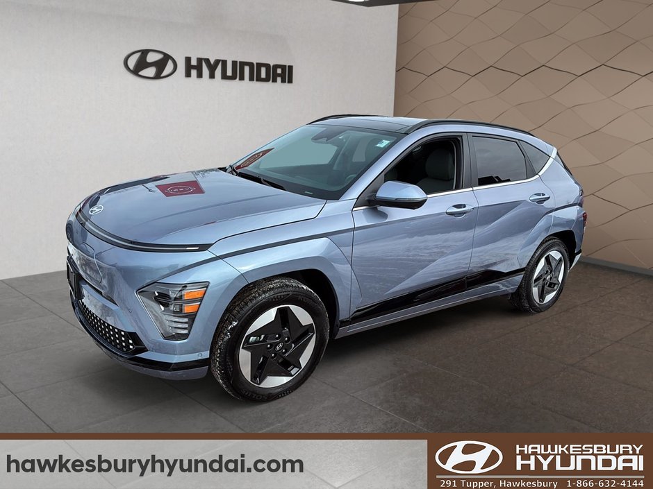 2025 Hyundai Kona Electric Preferred w/Ultimate Package Green Interior in Hawkesbury, Ontario