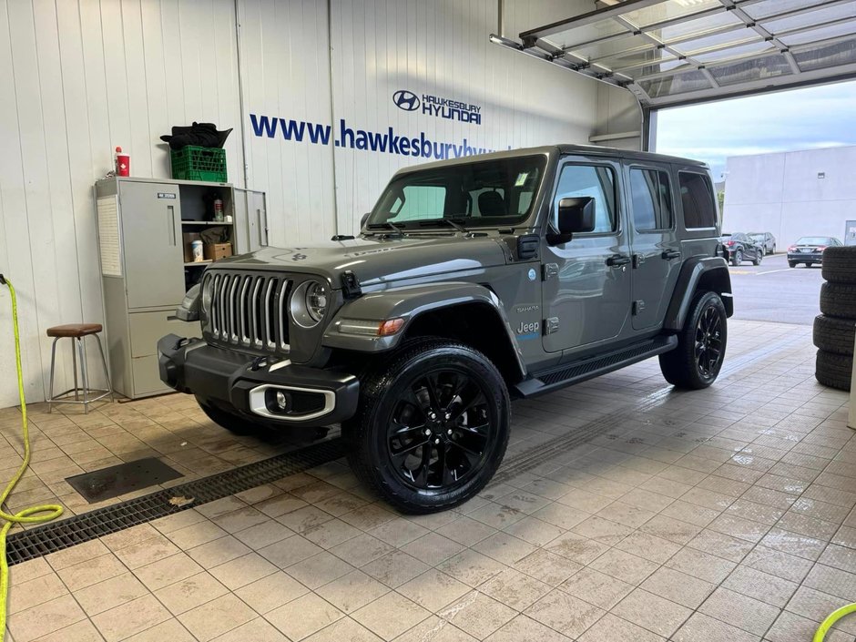 2021  Wrangler 4xe Unlimited Sahara in Hawkesbury, Ontario