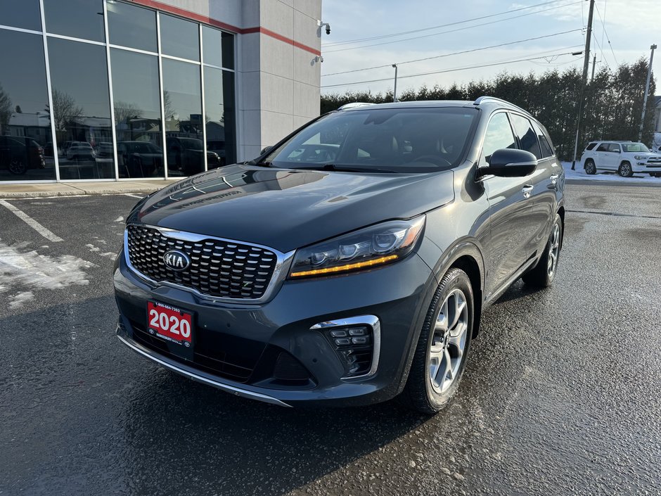 Sorento SX V6 AWD 7PASS PANROOF ONE OWNER LEATHER NAV MAGS 2020 à Hawkesbury, Ontario