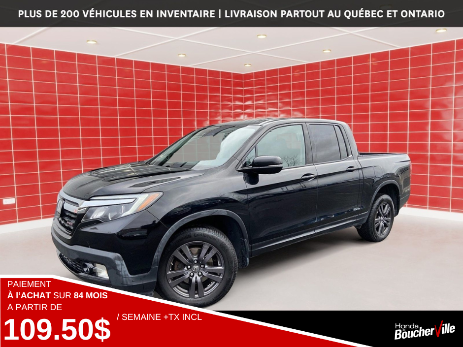 Honda Ridgeline Sport 2019 à Terrebonne, Québec - w940px