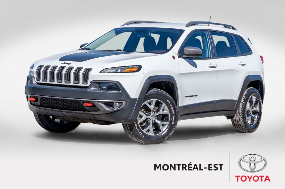 2016 Jeep Cherokee TRAILHAWK **CAMÉRA+MAG+ENSEMBLE REMORQUAGE** in Charlemagne, Quebec