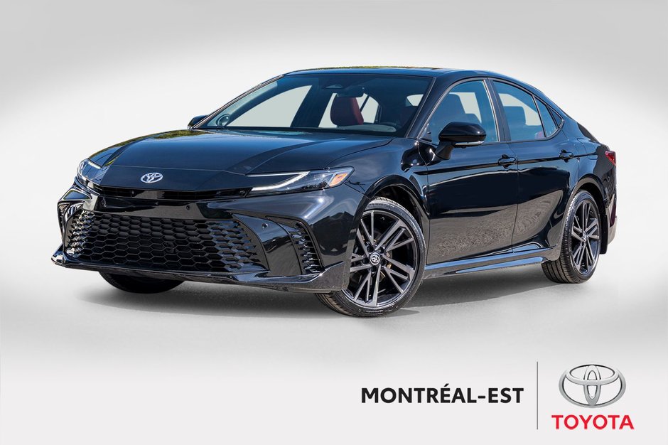 Toyota Camry Hybride XSE **CUIR ROUGE+TOIT PANO+19PO+JBL+CAMÉRA 360** 2025 à Charlemagne, Québec