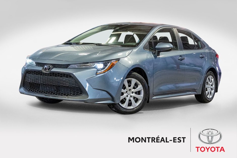 2020 Toyota Corolla LE **CAMÉRA+CARPLAY+SIÈGES CHAUFFANTS** in Charlemagne, Quebec