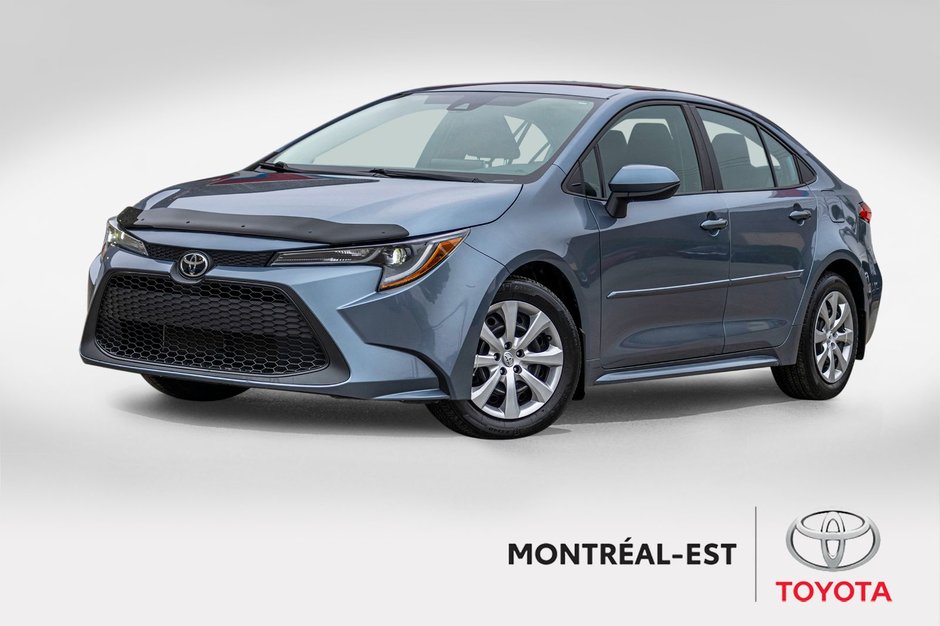 Toyota Corolla LE **CAMÉRA+CARPLAY+SIÈGES CHAUFFANTS** 2020 à Charlemagne, Québec
