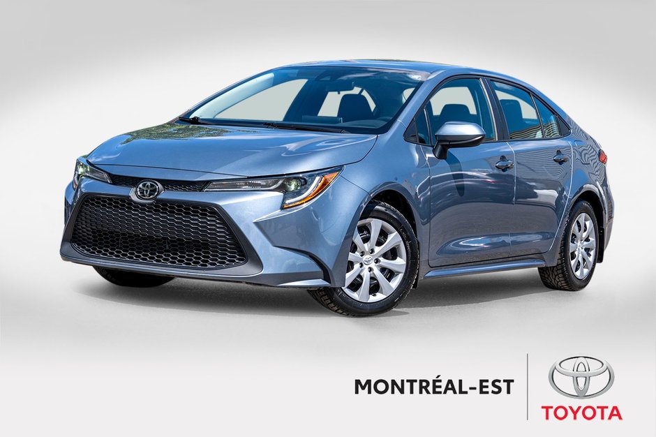 2020 Toyota Corolla LE **CAMÉRA+CARPLAY+SIÈGES CHAUFFANTS** in Charlemagne, Quebec