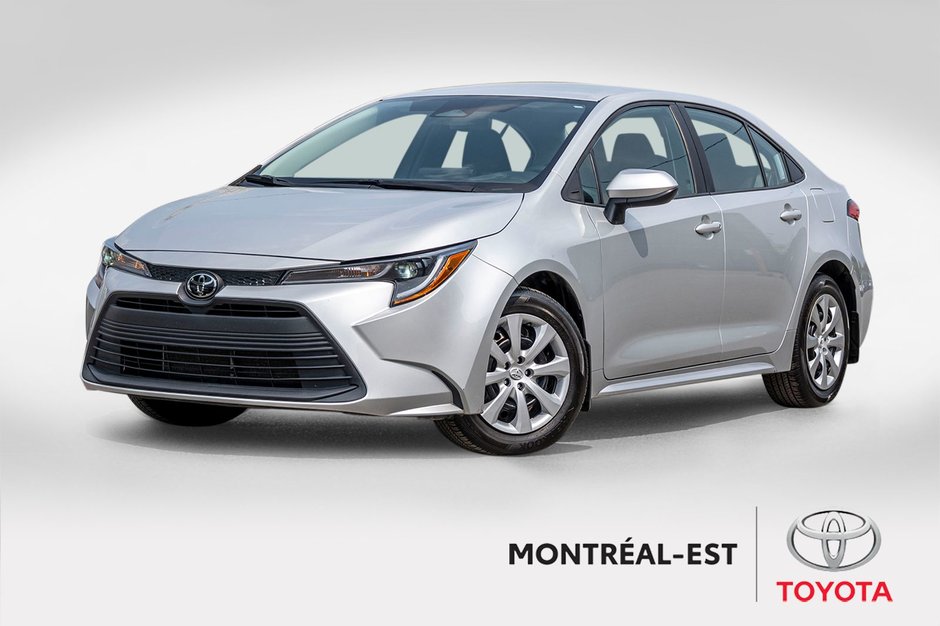 2024 Toyota Corolla LE **JAMAIS ACCIDENTÉ+CARPLAY+SIÈGES CHAUFFANTS** in Charlemagne, Quebec