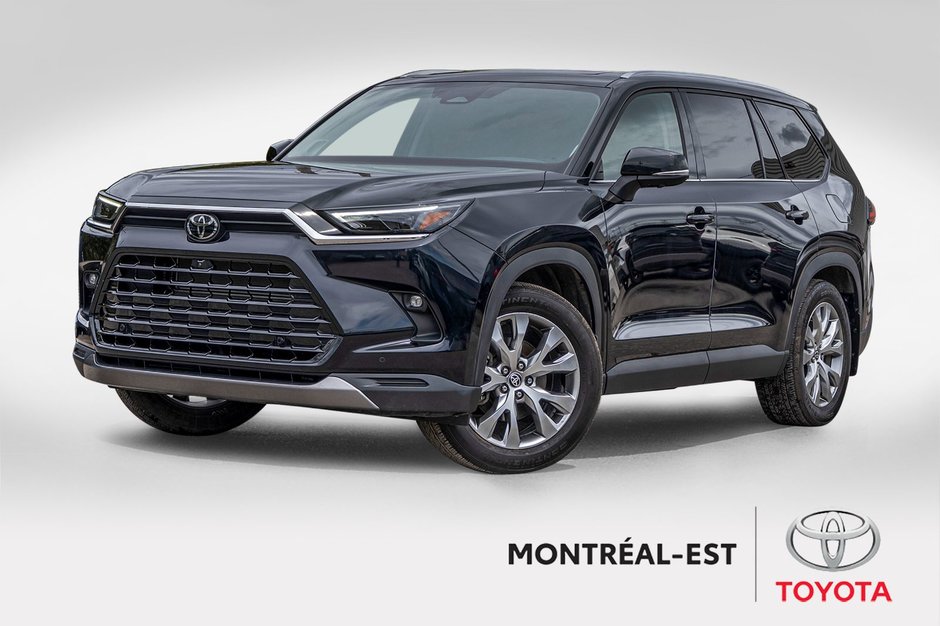2024 Toyota GRAND HIGHLANDER HYBRIDE LIMITED **JAMAIS ACCIDENTÉ+CUIR+TOIT PANO+20PO** in Charlemagne, Quebec