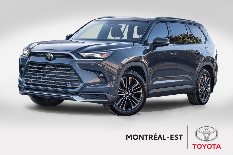 2024 Toyota GRAND HIGHLANDER HYBRIDE PLATINUM MAX **JAMAIS ACCIDENTÉ+CUIR+TOIT PANO** in Charlemagne, Quebec