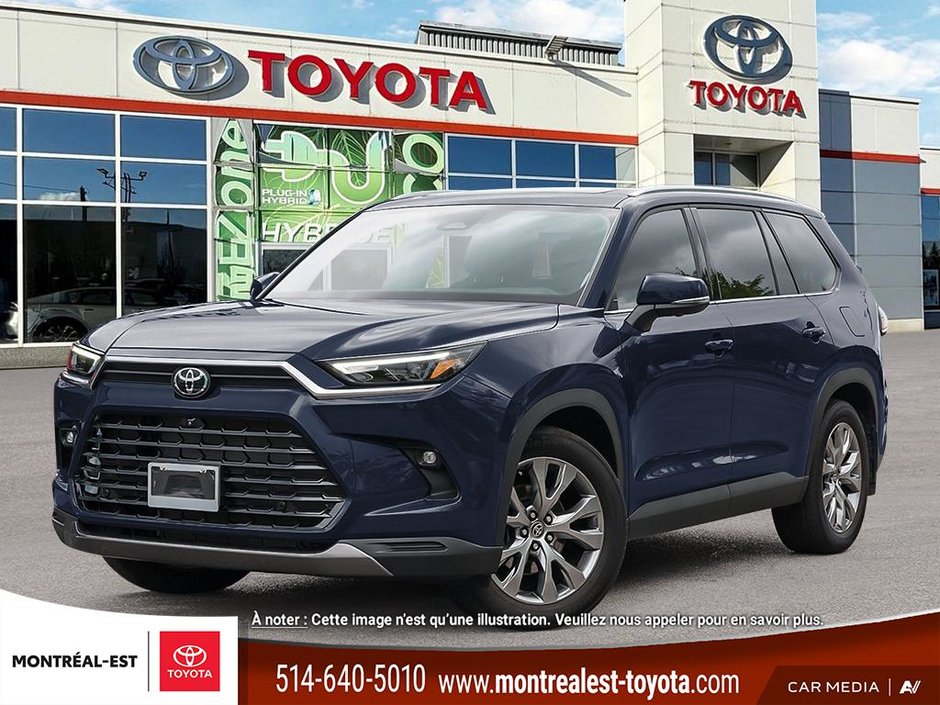 Toyota Grand Highlander Limited 2025 à Charlemagne, Québec