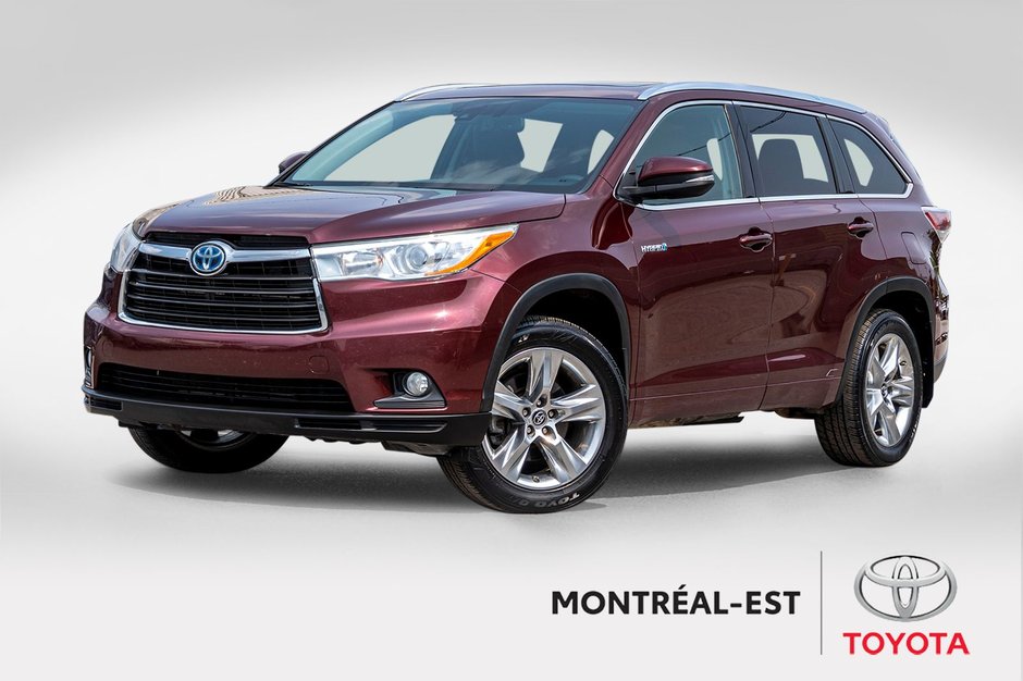 2016 Toyota Highlander Hybride LIMITED **JAMAIS ACCIDENTÉ+CUIR+TOIT in Charlemagne, Quebec