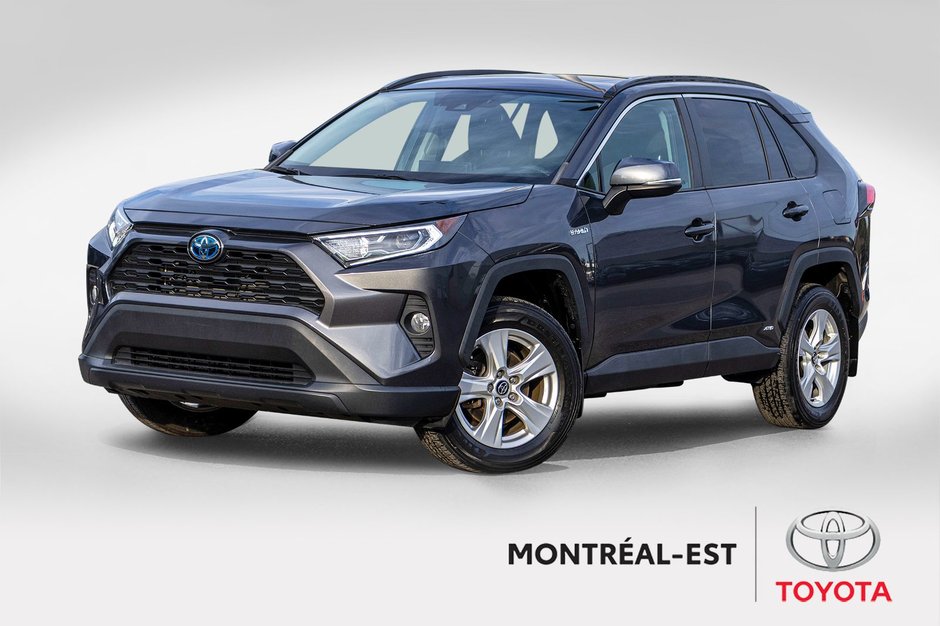 2019 Toyota RAV4 Hybride XLE **JAMAIS ACCIDENTÉ+TOIT+MAG+CARPLAY+CAMÉRA** in Charlemagne, Quebec