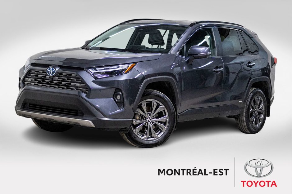 Toyota RAV4 Hybride LIMITED **JAMAIS ACCIDENTÉ+CUIR+TOIT+JBL+CAMÉRA** 2022 à Saint-Jérôme, Québec