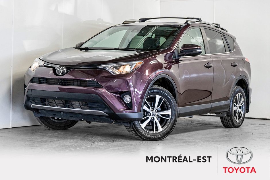 RAV4 XLE AWD **JAMAIS ACCIDENTÉ** TOIT+CAMERA+CARPLAY 2018 à Charlemagne, Québec