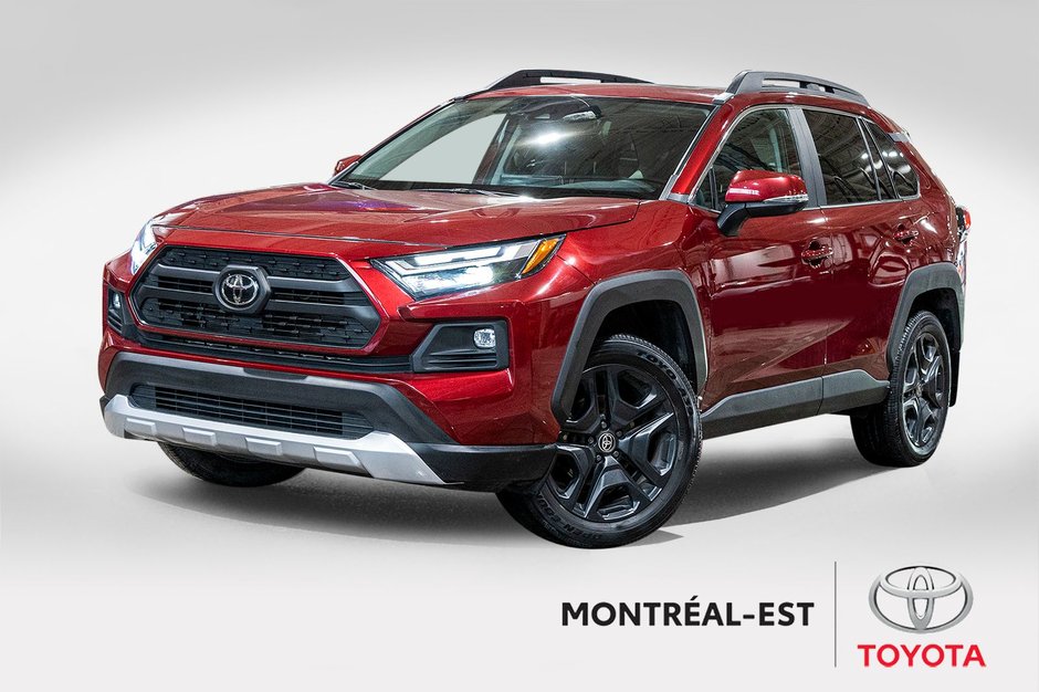 2023 Toyota RAV4 TRAIL **RARE**JAMAIS ACCIDENTÉ+CUIR+TOIT+19PO** in Charlemagne, Quebec