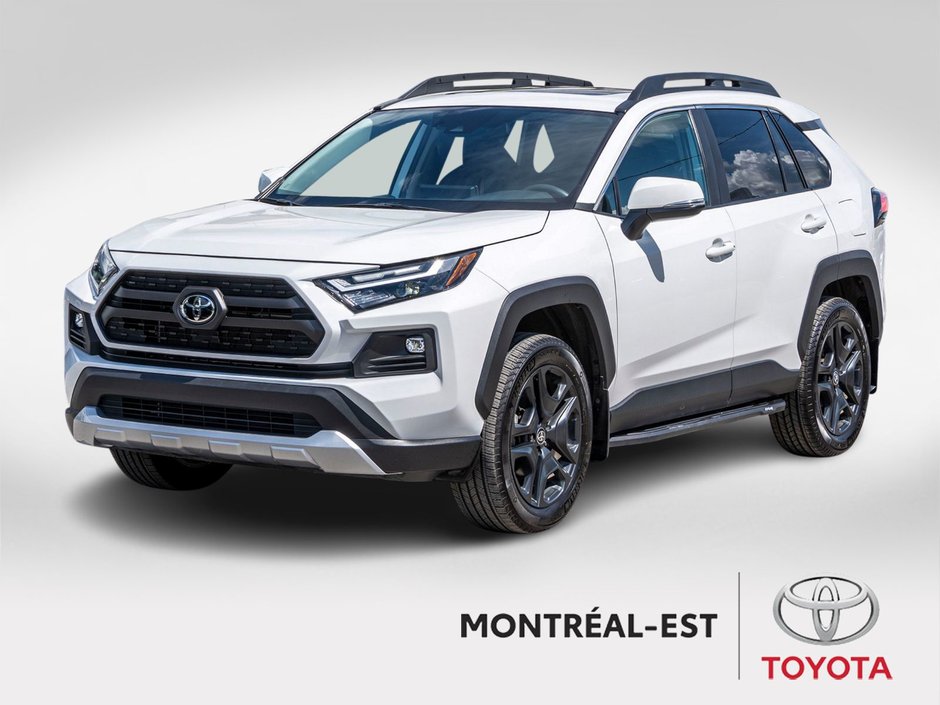 2024 Toyota RAV4 TRAIL **AUCUN CARFAX**TOIT+CUIR+19PO+CARPLAY** in Saint-Jérôme, Quebec