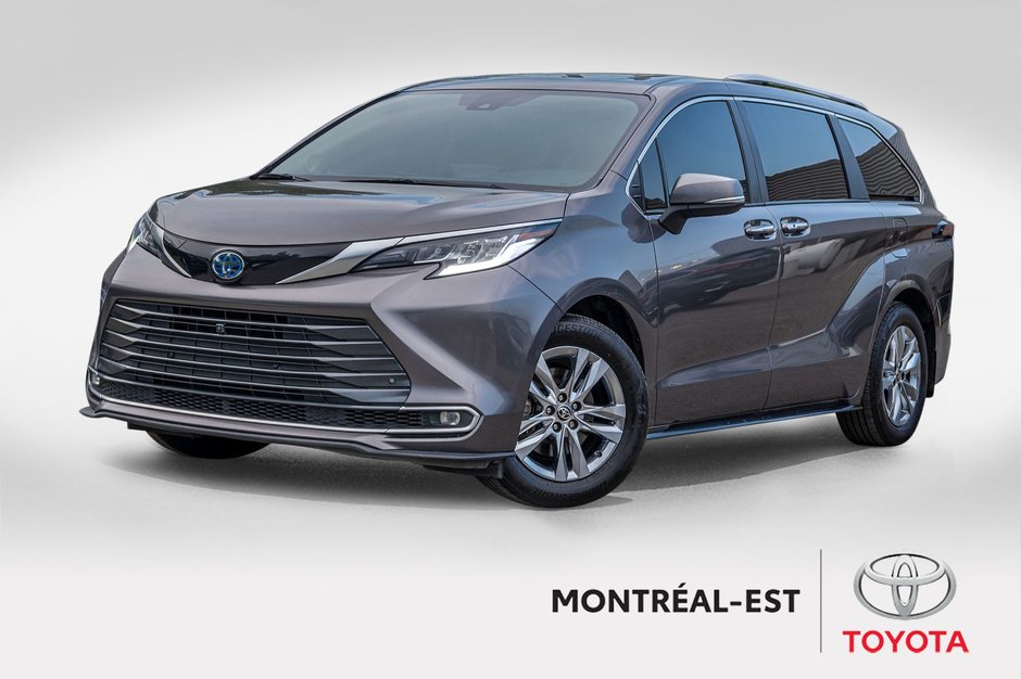 2024 Toyota Sienna Hybrid LIMITED **JAMAIS ACCIDENTÉ+CUIR+TOIT+CAMÉRA** in Charlemagne, Quebec