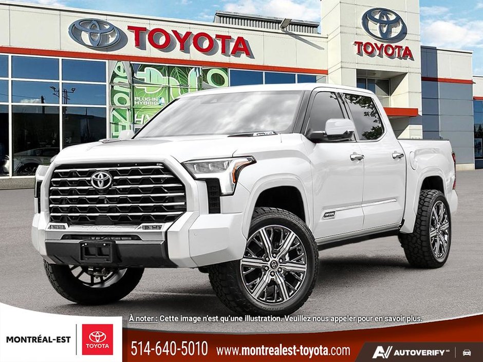 2025 Toyota Tundra Hybrid CAPSTONE in Charlemagne, Quebec