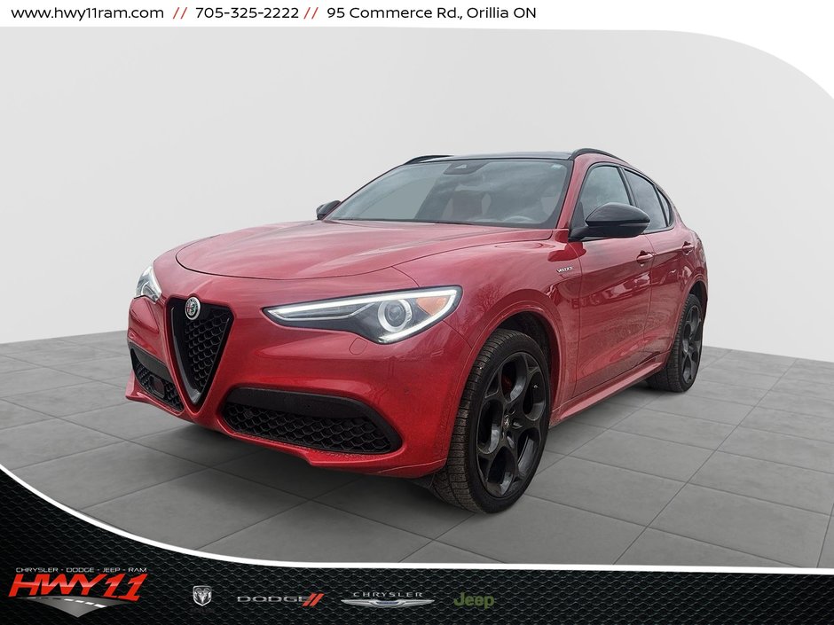 2023 Alfa Romeo Stelvio VELOCE GREAT SHAPE | LOW KMS | RARE FIND