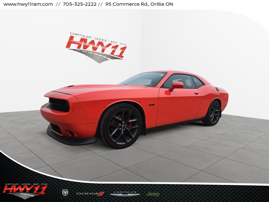 2023 Dodge Challenger R/T UNLEASH THE BEAST WITH THE 2023 DODGE CHALLENGER R/T BLACKTOP EDITION!