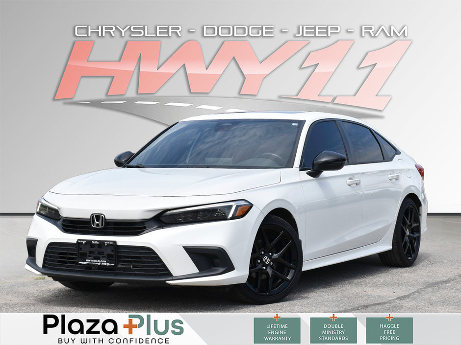 2022 Honda Civic Sedan Sport MOONROOF | LOW KM | CLEAN CARFAX
