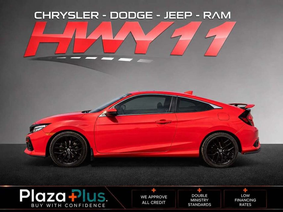 2020 Honda Civic Si Coupe BASE 6 SPEED MANUAL TRANS   2.0L 4CYLINDER ENGINE