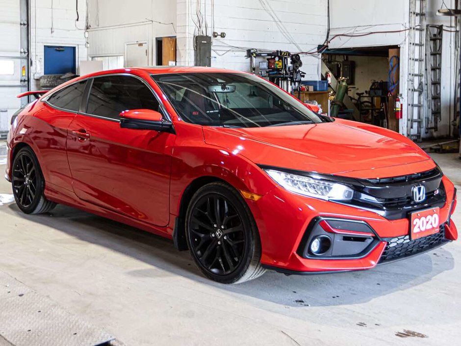 2020 Honda Civic Si Coupe BASE 6 SPEED MANUAL TRANS   2.0L 4CYLINDER ENGINE