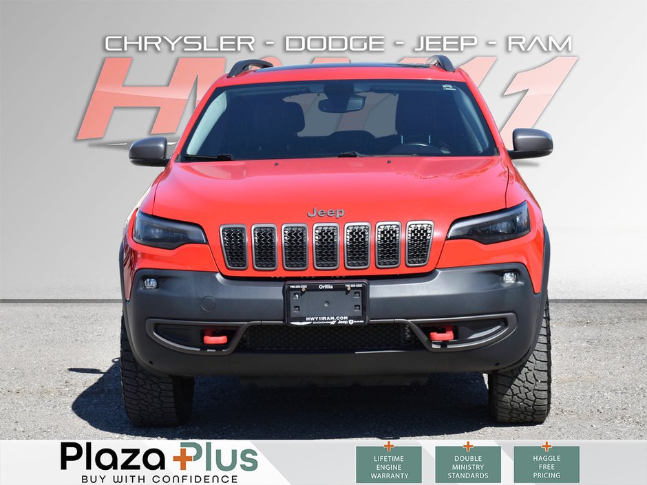 2019 Jeep Cherokee Trailhawk HEATED WHEEL/REMOTE START/APPLE CAR PLAY/PANOROOF/POWER LIFT GATE