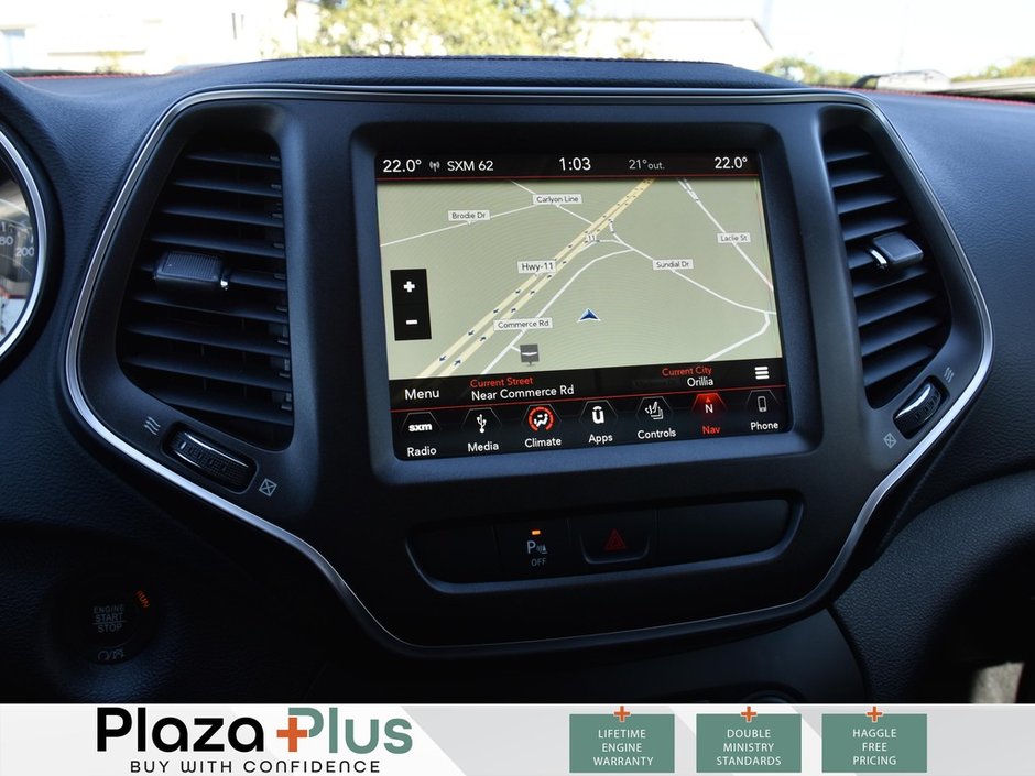 2019 Jeep Cherokee Trailhawk HEATED WHEEL/REMOTE START/APPLE CAR PLAY/PANOROOF/POWER LIFT GATE