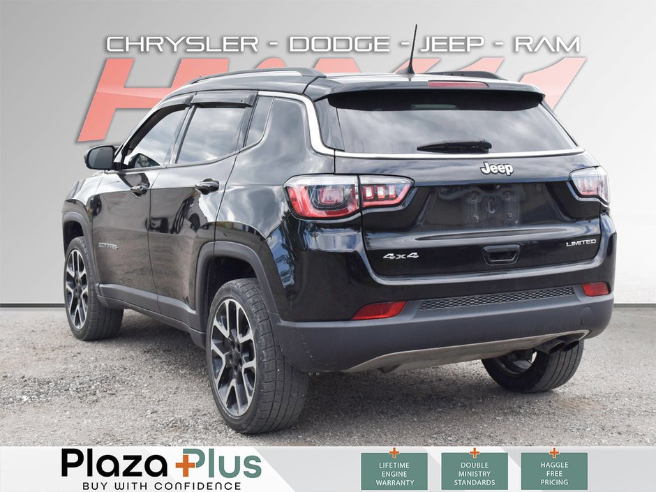 2018 Jeep Compass Limited Navigation, Leather, Sunroof