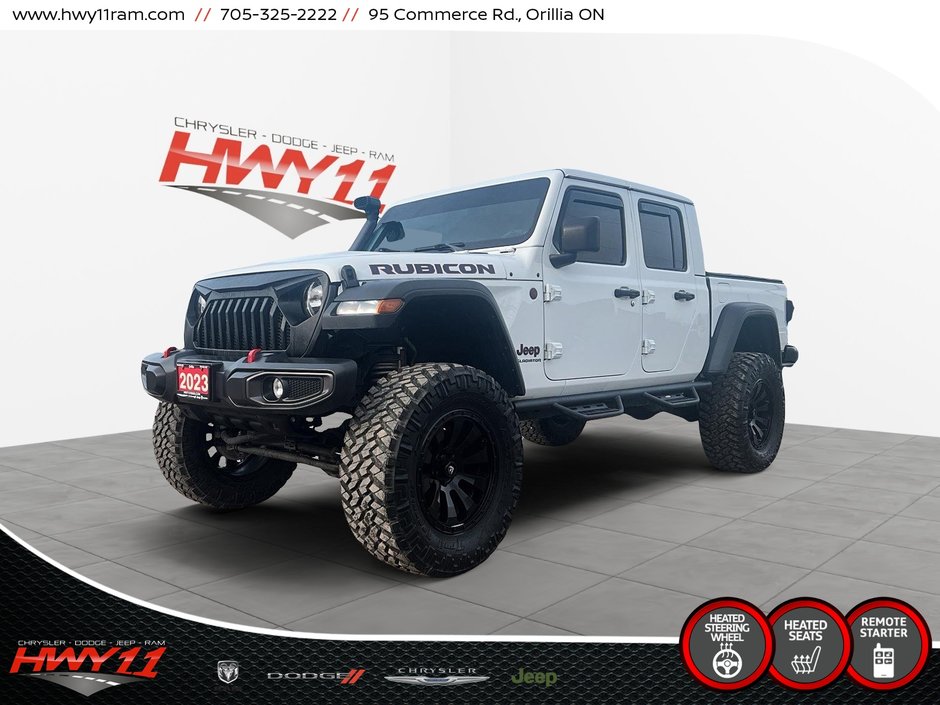 2023 Jeep Gladiator RUBICON 9K OF UPGRADES | LIFTED | LOCALLY OWNED