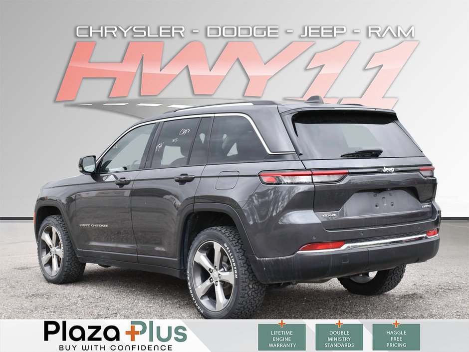 2022 Jeep Grand Cherokee Limited HEATED FRONT AND REAR SEATS/HEATED WHEEL/LEATHER/PREMIUM SOUND/APPLE CAR PLAY