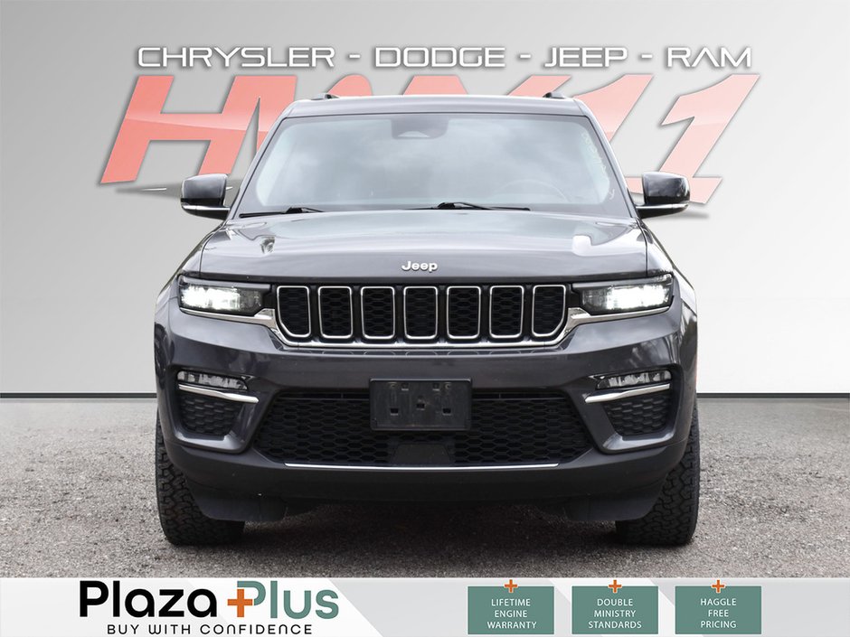 2022 Jeep Grand Cherokee Limited HEATED FRONT AND REAR SEATS/HEATED WHEEL/LEATHER/PREMIUM SOUND/APPLE CAR PLAY