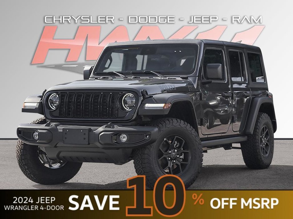 2024 Jeep WRANGLER 4-Door WILLYS