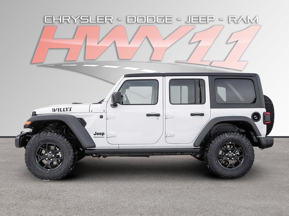 2024 Jeep WRANGLER 4-Door WILLYS TECH GROUP | 3-PIECE HARD TOP