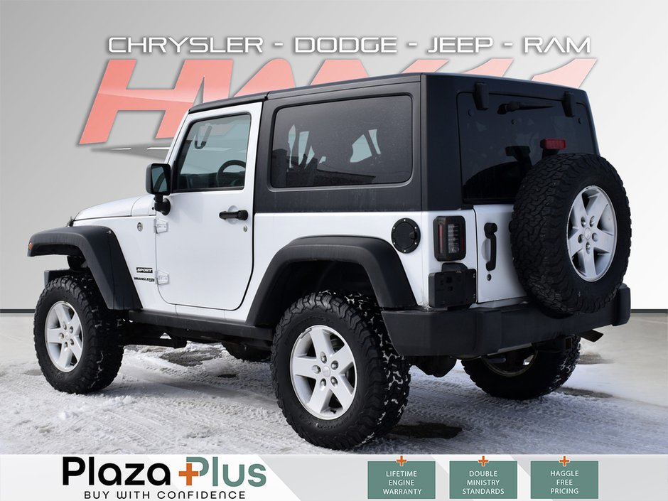 2018 Jeep Wrangler JK Sport HARD AND SOFT TOP/HEATED SEATS/POWER WINDOWS/LED LIGHTS