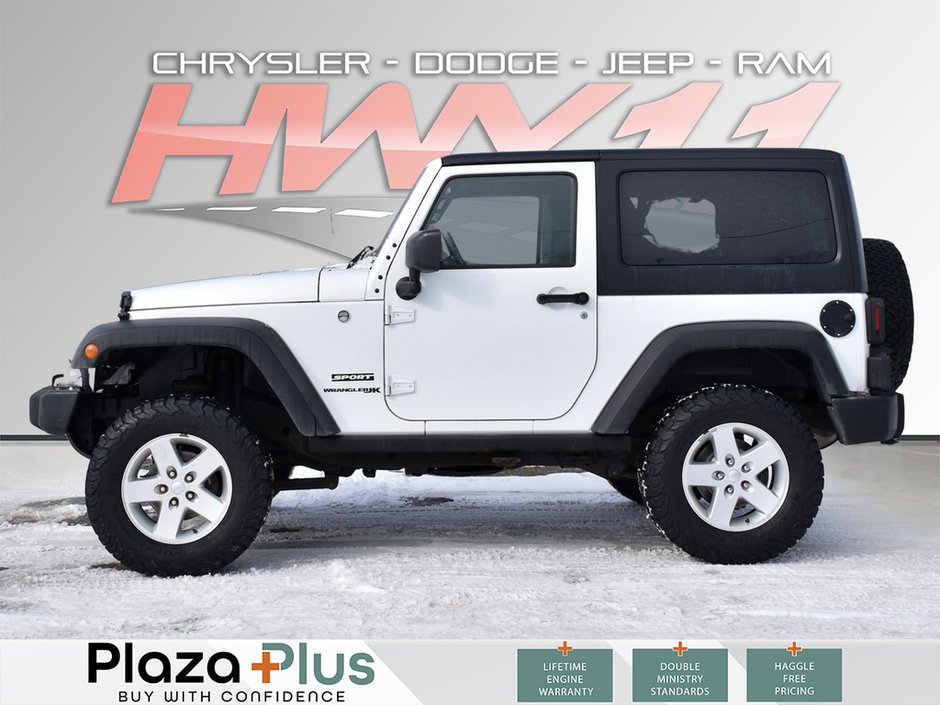 2018 Jeep Wrangler JK Sport HARD AND SOFT TOP/HEATED SEATS/POWER WINDOWS/LED LIGHTS