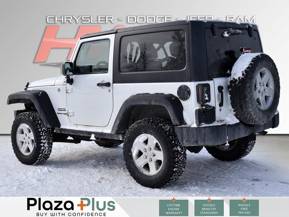 2018 Jeep Wrangler JK Sport HEATED SEATS/POWER WINDOWS/HARD AND SOFT TOPS/LED LIGHTS