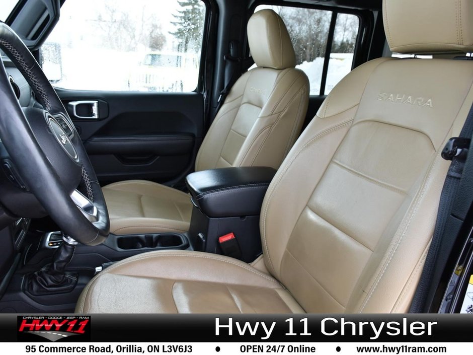 2018 Jeep Wrangler Unlimited Sahara LEATHER SEATS | LOW KM | ALLOY RIMS