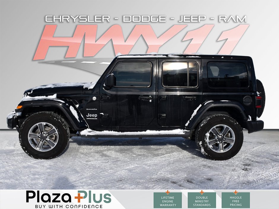 2023 Jeep Wrangler Sahara LEATHER/COLD WEATHER PKG/RUNNING BOARDS/LED PKG/PREMIUM SOUND