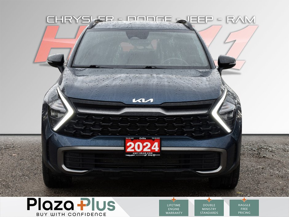 2024 Kia Sportage LX X-LINE PKG/LEATHER/SUNROOF/BACK UP CAMERA/FREE WINTER TIRES AND RIMS