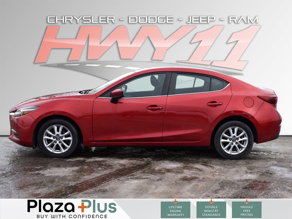 2018 Mazda 3 GS AUTOMATIC/FREE WINTER TIRES/POWER WINDOWS AND LOCKS/SUNROOF