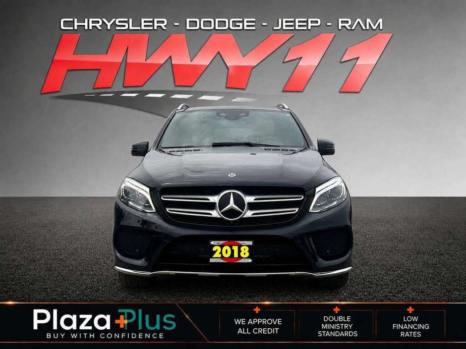 2018 Mercedes-Benz GLE 400 400 MATIC   3.0L TWIN -TURBO V6 ENGINE   9G-TRONIC