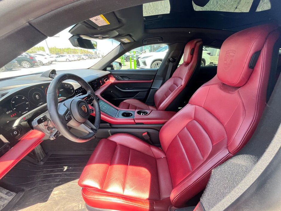 2020 Porsche Taycan 4S PREMIUM PKG/PERFORMANCE BATTERY/BORDEUX RED INTERIOR/PORSCHE INNO DRIVE WITH ADAPTIVE CRUISE/5-PASGR