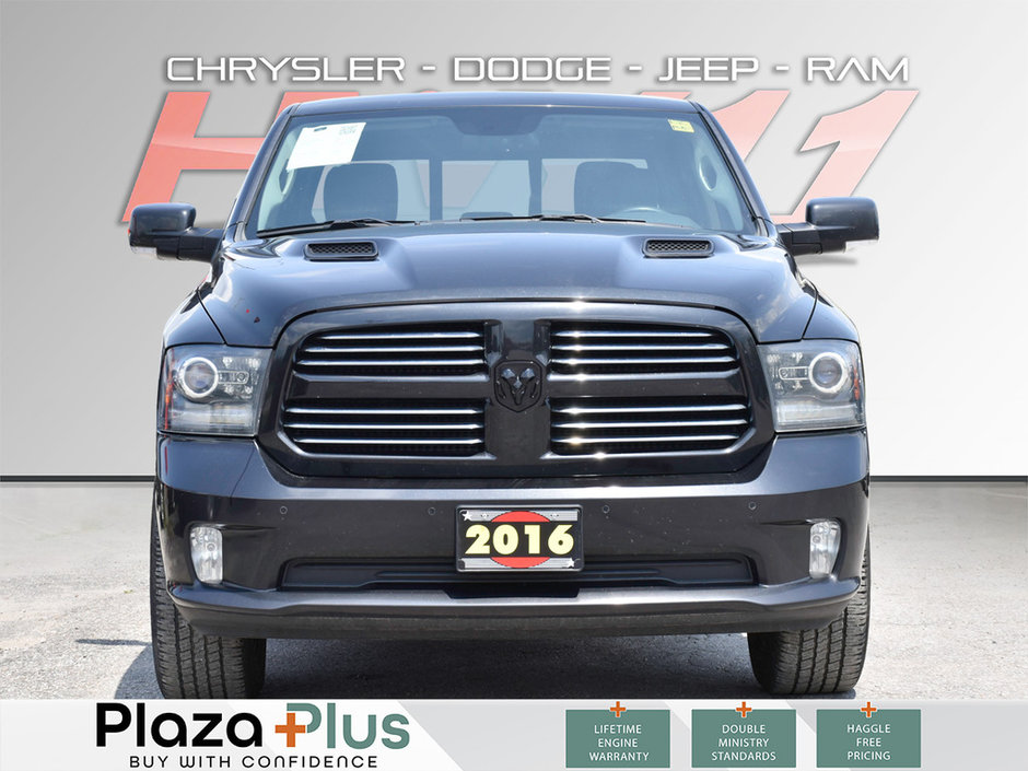 2016 Ram 1500 Sport CERTIFIED | SUNROOF | HEATED + VENTILATED SEATS | RAMBOX STORAGE