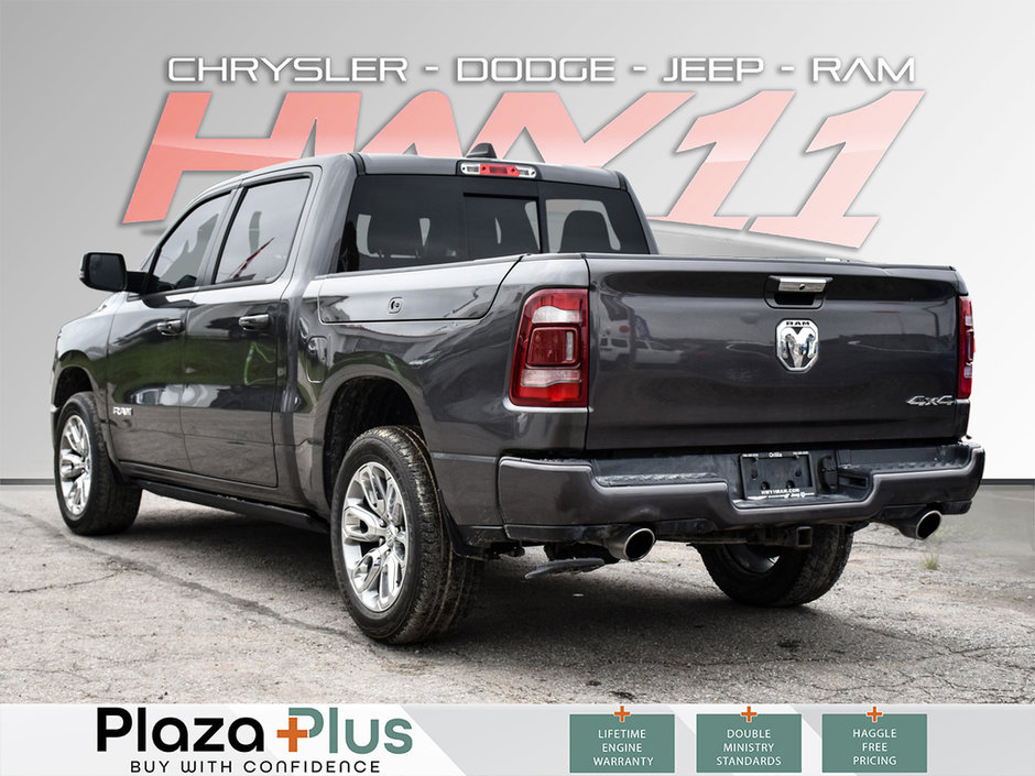 2023 Ram 1500 Laramie AIR SUSPENSION | HEATED + VENTILATED SEATS | ONE OWNER CLEAN CARFAX | REMOTE START