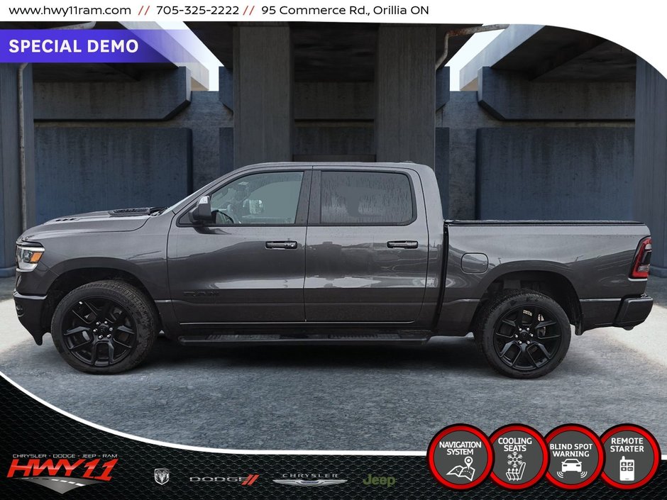 2024 Ram 1500 Sport HWY 11 DEMO!!!