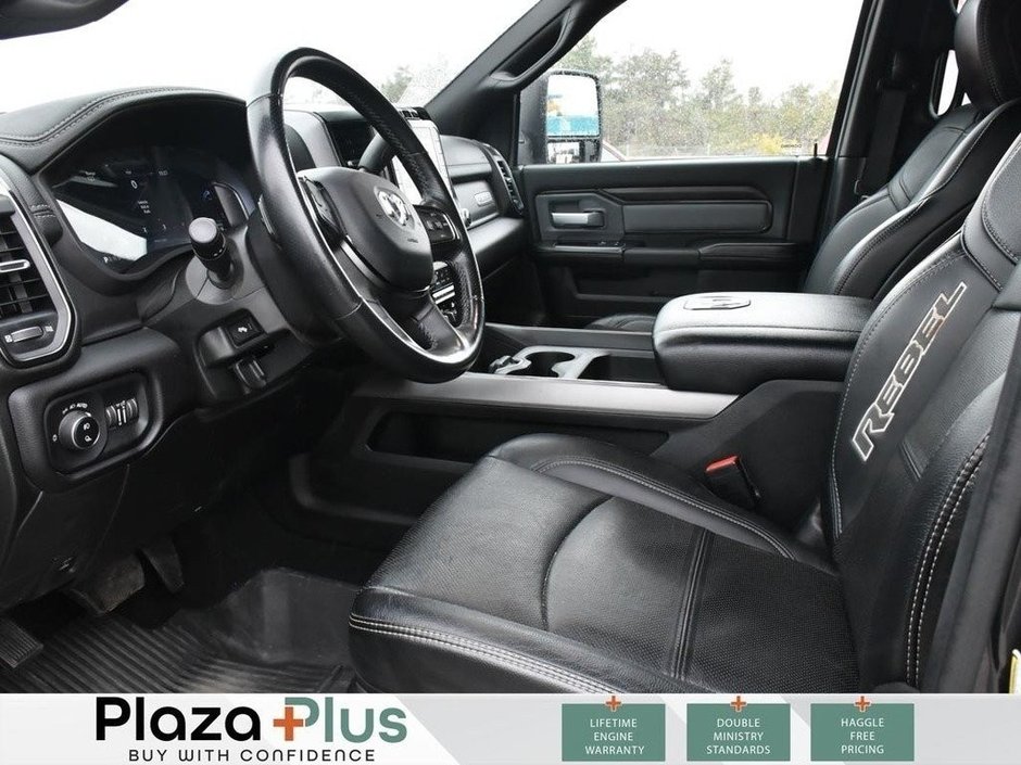 2023 Ram 2500 Rebel CUMMINS DIESEL/COOLED SEATS/AIR SUSPENSION/AERIAL VIEW DISPLAY SYSTEM